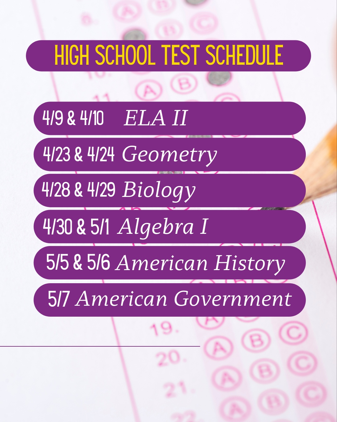 HighSchoolTesting2026