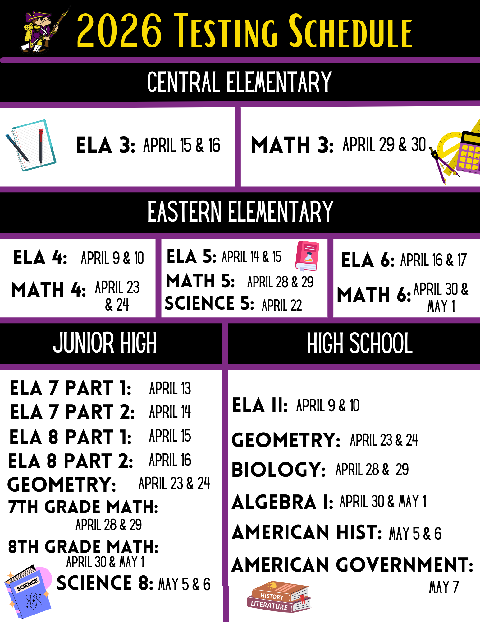 LexingtonTestingSchedule2026